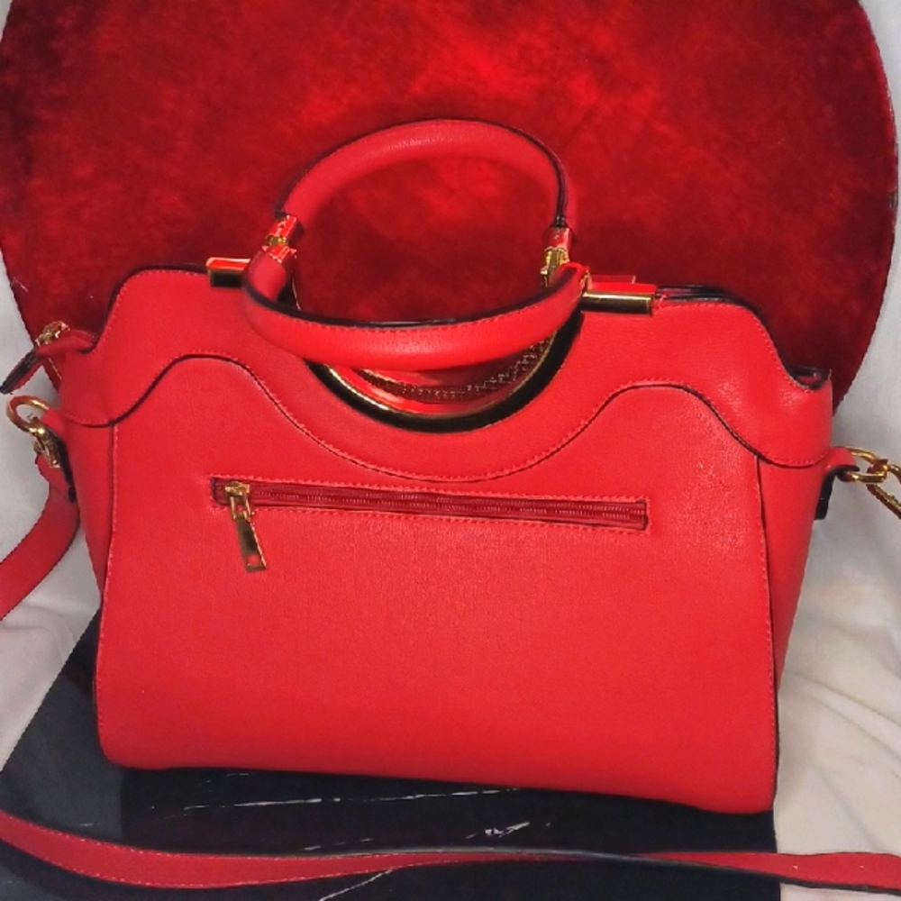 P2- Elegant Red Handbag
